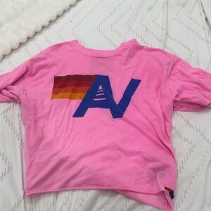aviatior nation pink shirt